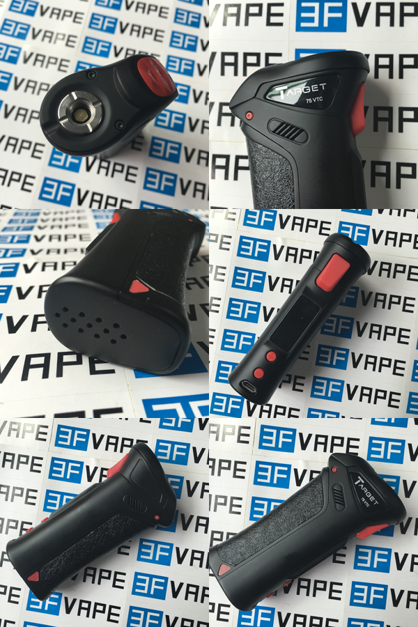 AUTHENTIC VAPORESSO TARGET VTC 75W VW MOD + CERAMIC CCELL COIL TANK STARTER KIT