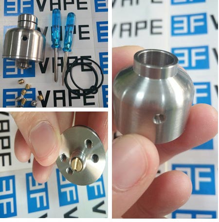 Nipple Style RDA Atomizer Review | 3FVape Blog