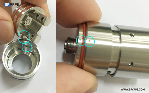 Velocity V2 Style RDA Connection - 3FVAPE