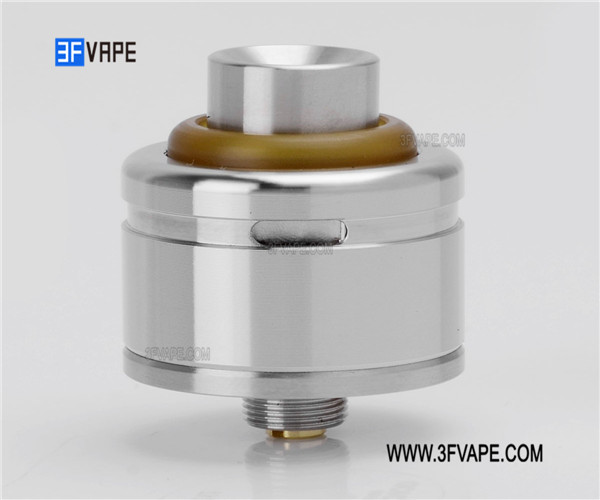 SXK IAI RDA V2 Style RDA Rebuildable Dripping Atomizer w/ Bottom Feeder Pin - Silver, 316 Stainless Steel, 22mm Diameter IAI RDA V2 Coupon Code MAP13094