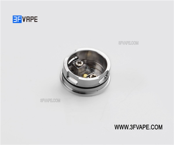 SXK IAI RDA V2 Style RDA Rebuildable Dripping Atomizer w/ Bottom Feeder Pin - Silver, 316 Stainless Steel, 22mm Diameter IAI RDA V2 Coupon Code MAP13094