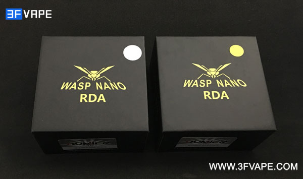 Authentic Oumier Wasp Nano Mini RDA Boxing