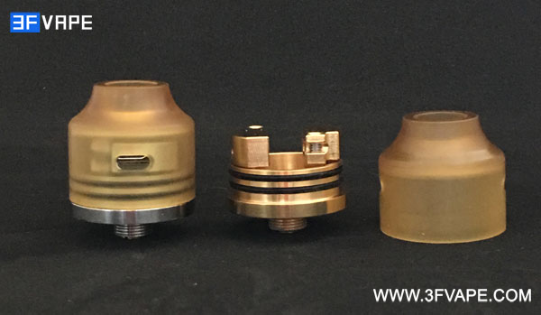 Authentic Oumier Wasp Nano Mini RDA Deck & Top Cap