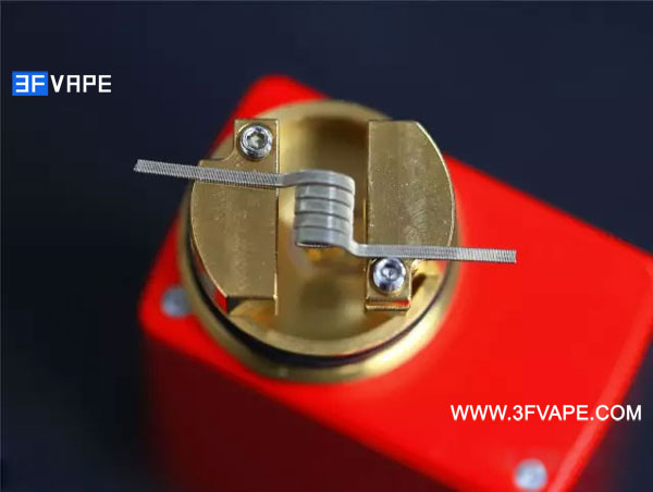 Authentic Oumier Wasp Nano Mini RDA Coil Build