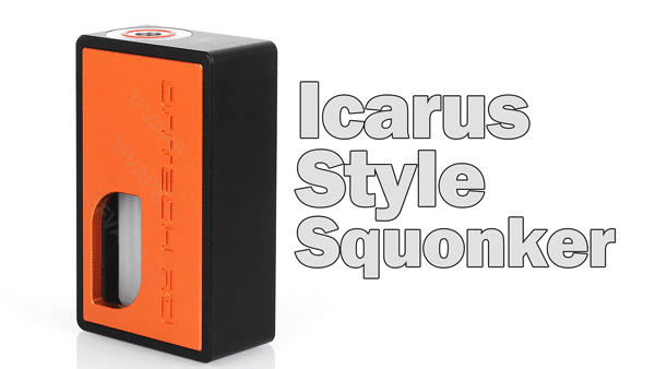 Icarus Style Squonker Mechanical Mod