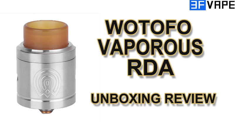 Authentic Wotofo Vaporous RDA