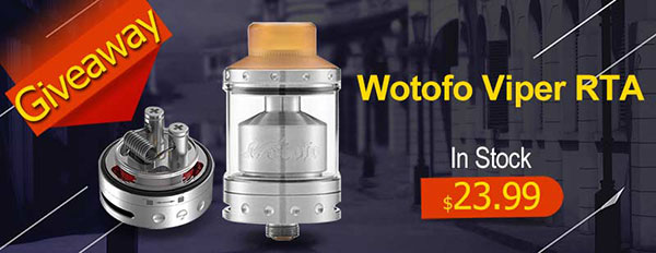 Authentic Wotofo Viper RTA