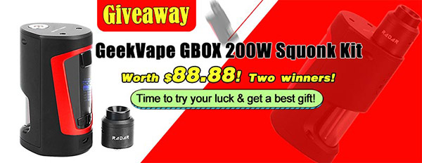 GeekVape GBOX 200W Squonk Kit