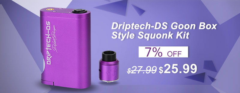 Driptech-DS Goon Box Style Squonk Kit