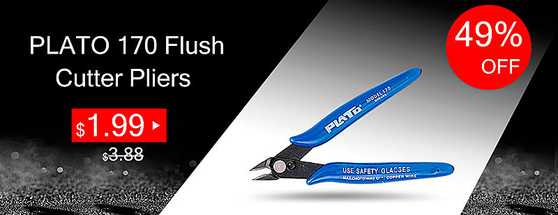 PLATO 170 Flush Cutter Pliers for RDA / Rebuildable Atomizers