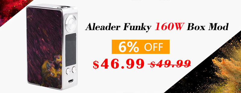 Aleader Funky 160W Box Mod