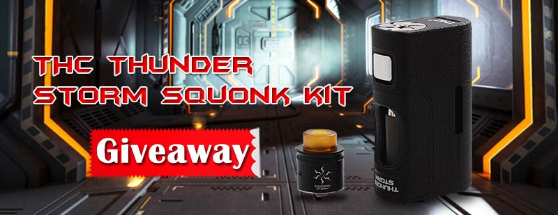 THC Thunder Storm Squonk Kit