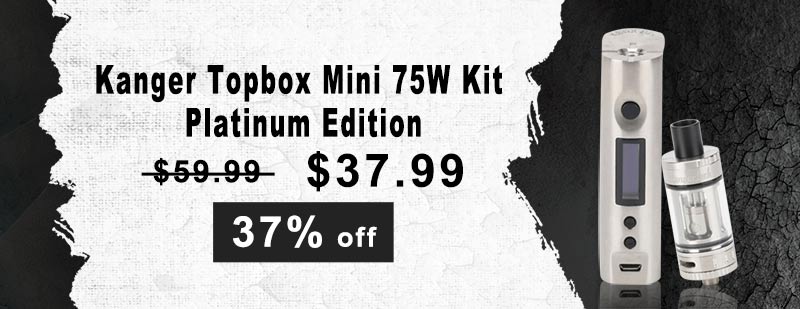 Kanger Topbox Mini 75W Kit Platinum Edition