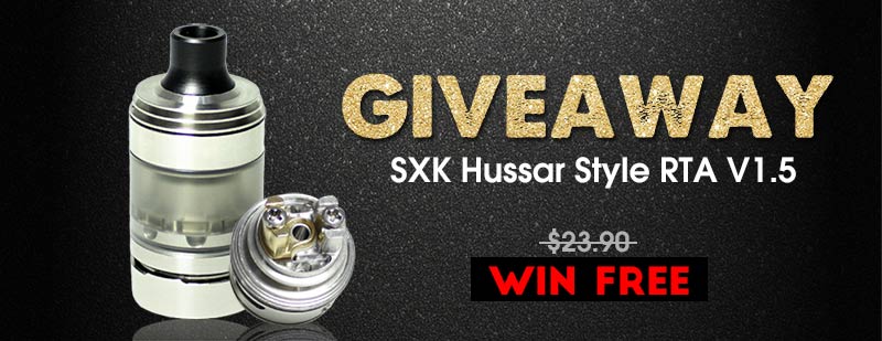 SXK Hussar Style RTA V1.5 Giveaway