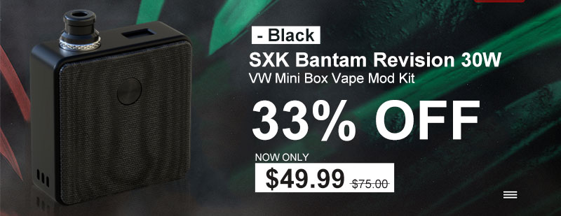 SXK-Bantam-Revision-30W-VW-Mini-Box-Vape-Mod-Kit---Black