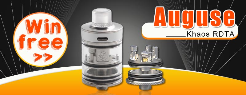 Auguse Khaos RDTA Giveaway