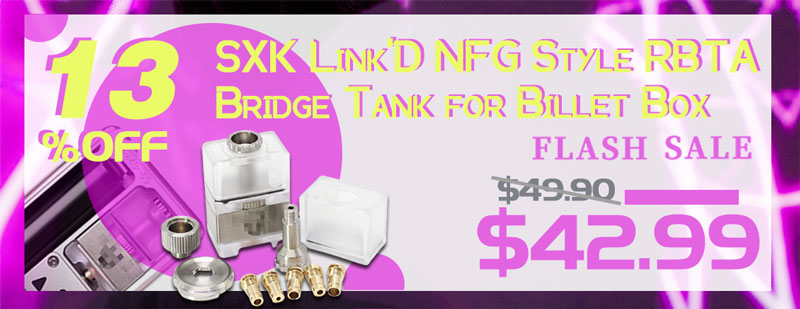 SXK Link'D NFG Style RBTA Bridge Tank for Billet Box