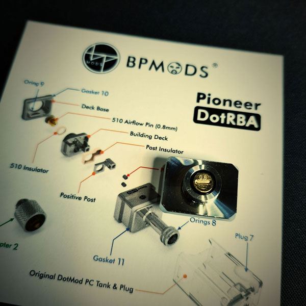 BP Mods Pioneer DotRBA MTL / RDL RBA Tank for DotMod dotAIO Mod
