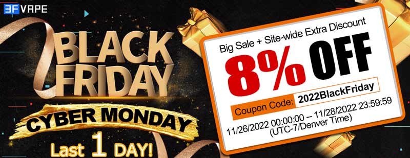 8% OFF cyber monday